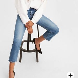 Levi’s wedgie straight medium wash